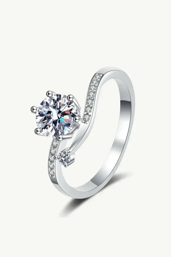 On My Mind 925 Sterling Silver Moissanite Ring - Update AvenueRingTrendsi101300039437077101300039437077On My Mind 925 Sterling Silver Moissanite RingSilver