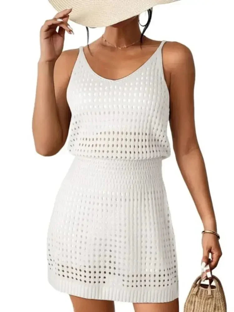 Openwork V - Neck Sleeveless Cover Up Dress - Update AvenueTrendsi100100588074281100100588074281816ec7fa - 9cae - 484a - 8d65 - 458bfb70a2e1 - MaxWhite
