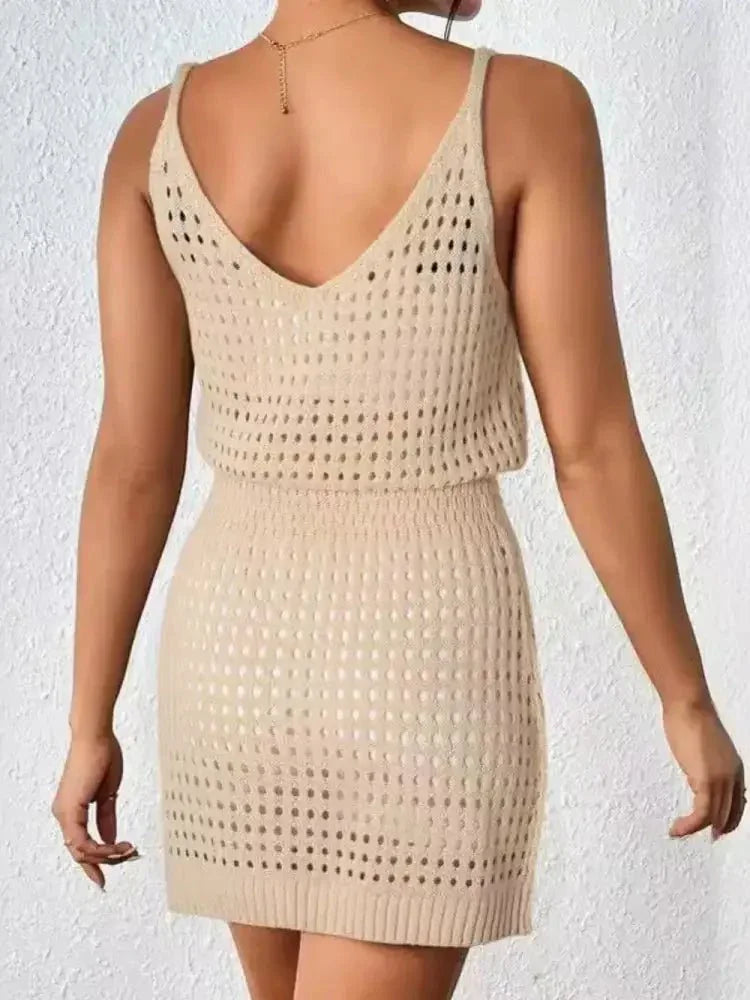 Openwork V - Neck Sleeveless Cover Up Dress - Update AvenueTrendsi1001005880744741001005880744746f5ab777 - 354a - 4dc0 - 961a - f327fa143f3d - MaxTan