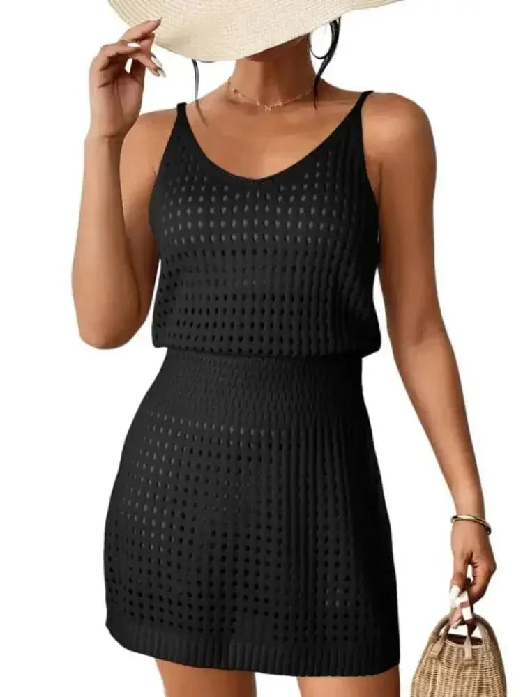 Openwork V - Neck Sleeveless Cover Up Dress - Update AvenueTrendsi100100588079062100100588079062a3cc183e - 39e4 - 432f - 9dc0 - b25954ba2484 - MaxBlack