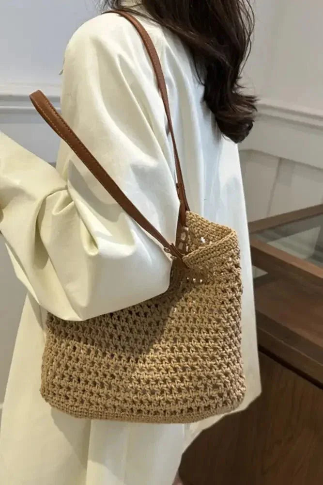 Openwork Woven Tote Bag - Update AvenueFestival VibesTrendsi1007004725511911007004725511915fecad6a - 3088 - 41ed - b693 - 818da6445771 - MaxCamel