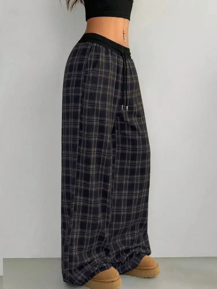 Plaid Wide Leg Pants with Drawstring Waist - Update AvenueTrendsi100100250885765100100250885765ee1344fc - bde3 - 4a7b - afa3 - 4324cf6c3acb - Max - OriginMocha