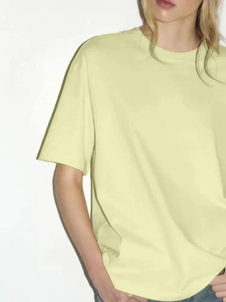 Plus Size Oversized Round Neck Short Sleeve T-Shirt - Update AvenueT-ShirtsTrendsi10010097272397510010097272397579def3a0 - a165 - 4ffd - 9e77 - 415a8269562b - Max - OriginYellow Green