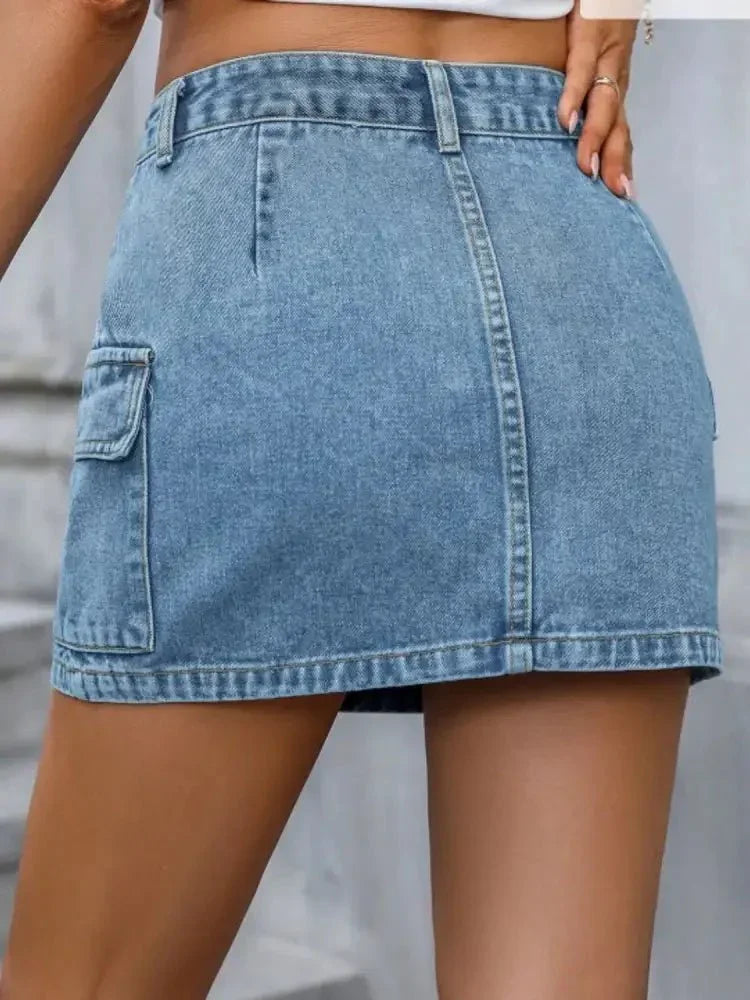 Pocketed Denim Mini Skirt - Update AvenueDenim Dresses & SkirtsTrendsi100100236621839100100236621839ce9f6cfd - a892 - 4afe - 99a1 - 04d6a3847589 - Max - OriginLight