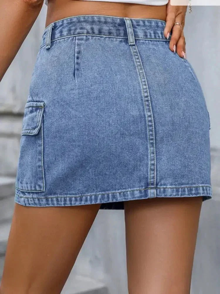 Pocketed Denim Mini Skirt - Update AvenueDenim Dresses & SkirtsTrendsi100100236625558100100236625558a30b30ba - ed17 - 46be - 8842 - 20c6cfe595c5 - Max - OriginMedium