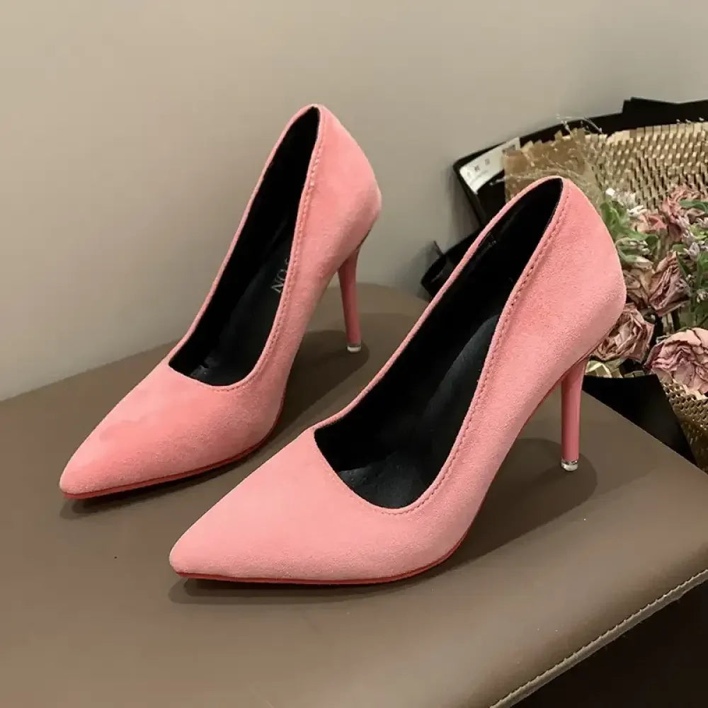 Point Toe Stiletto Pumps