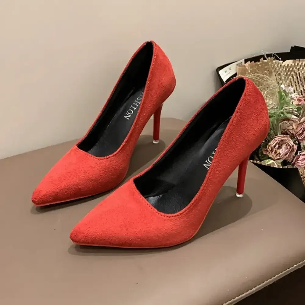 Point Toe Stiletto Pumps