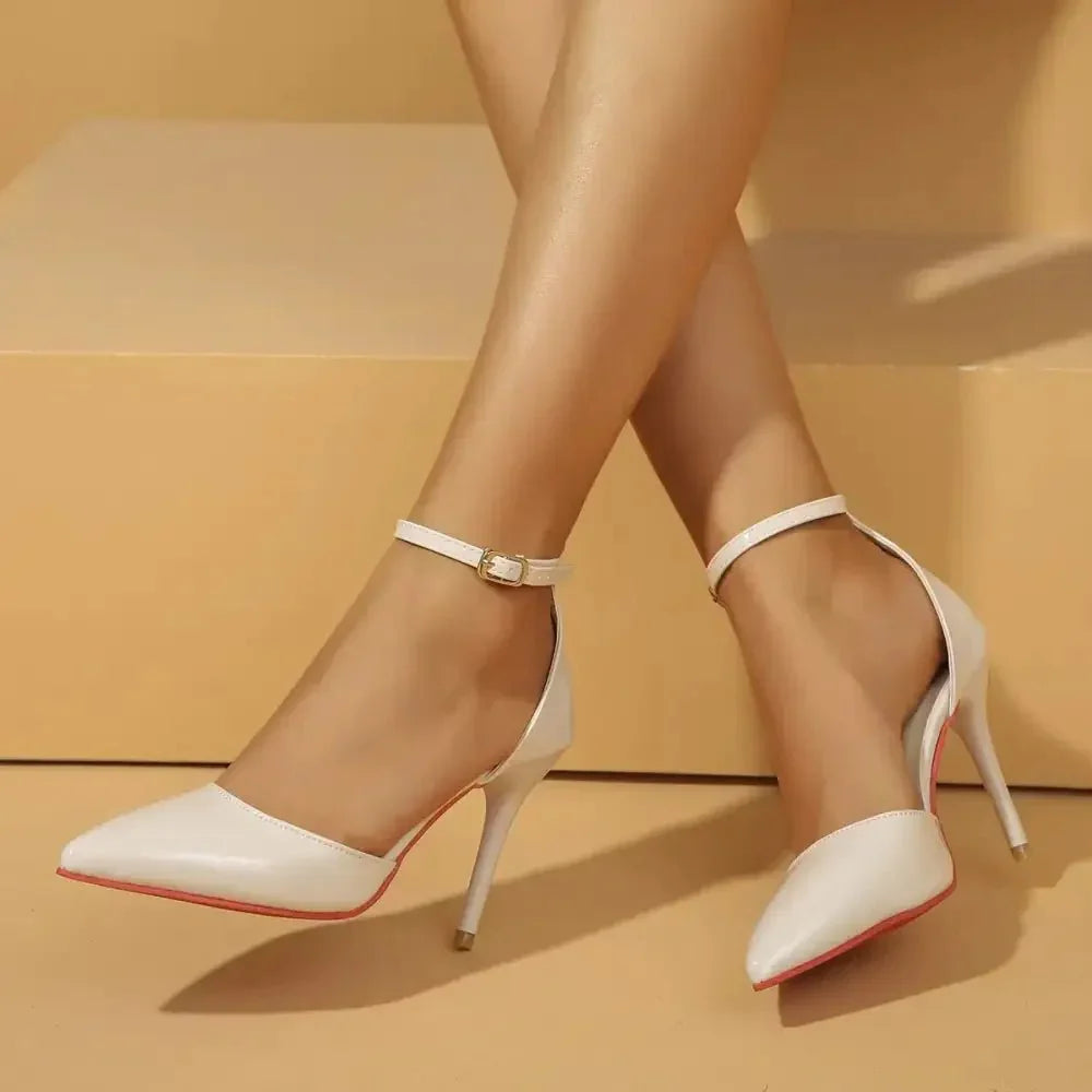 Point Toe Stiletto Pumps - Update AvenueTrendsi100600365451470100600365451470Point Toe Stiletto PumpsWhite