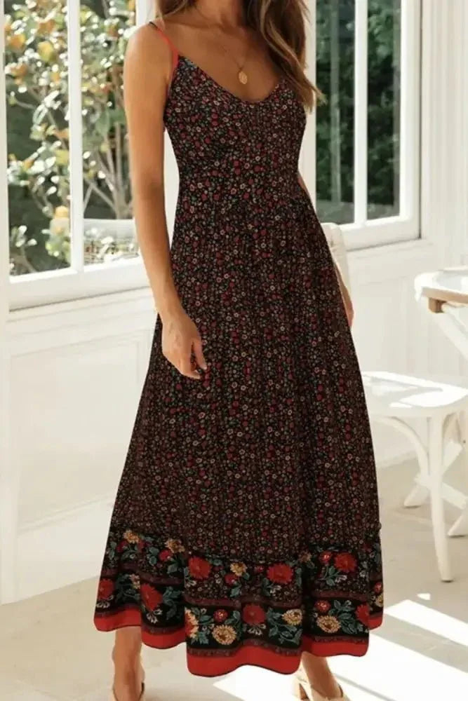 Printed Maxi Cami Dress - Update AvenueEffortless Elegance: DressesTrendsi100100290186607100100290186607c5cc1524 - f0ef - 4846 - 940a - 8bac50af37bf - Max - OriginBlack