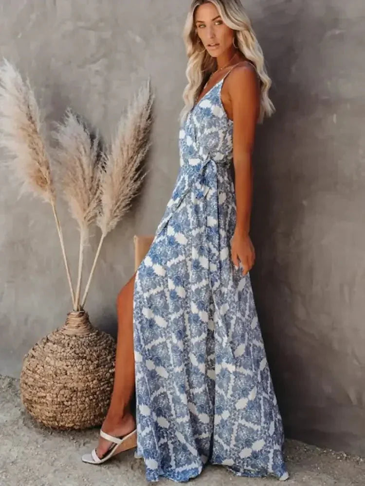 Printed Tied Maxi Cami Dress - Update AvenueVacation StyleTrendsi1001003913152341001003913152348c950f97 - 4f0b - 4c5d - bb4e - b3fdd31a2b99 - MaxSky Blue