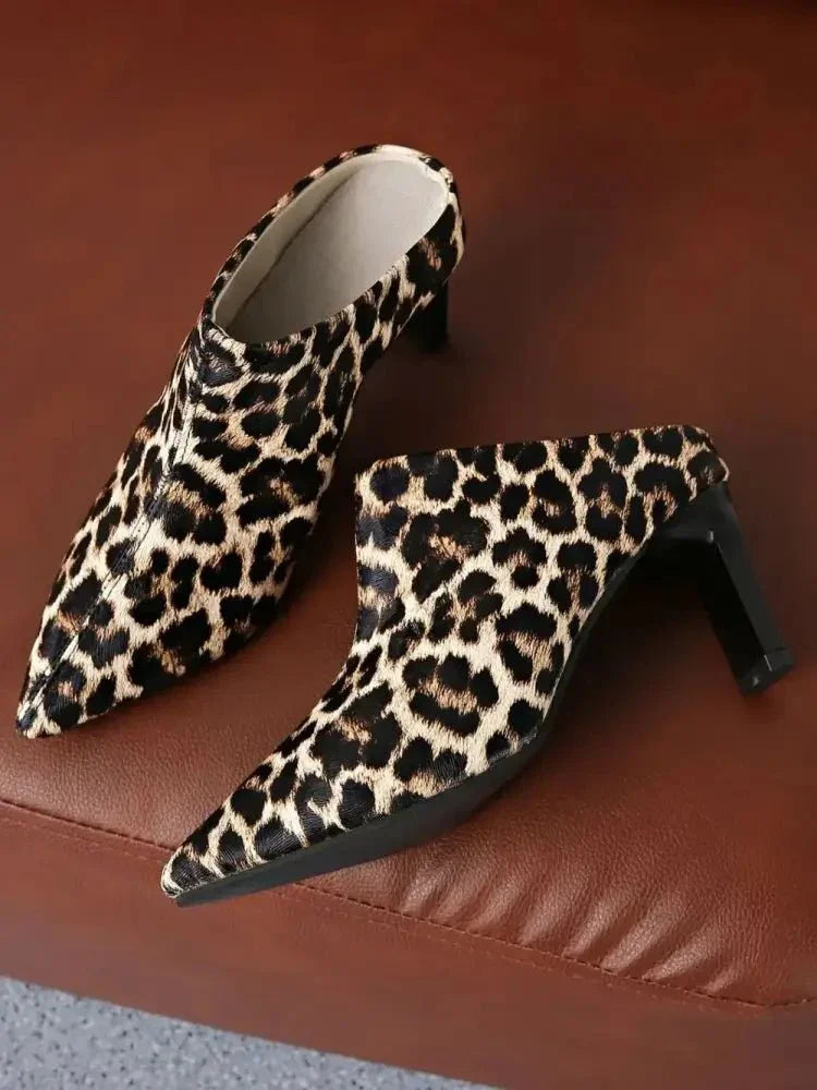 PU Leather Leopard Point Toe Pumps - Update AvenueTrendsi100600058379150100600058379150PU Leather Leopard Point Toe PumpsBrown