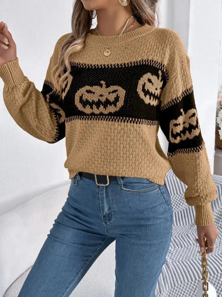 Pumpkin Round Neck Long Sleeve Sweater - Update AvenueHalloweenTrendsi10010030955449010010030955449095306cd6 - 2216 - 4bd6 - 9812 - 0e9c78d0a90d - MaxCamel