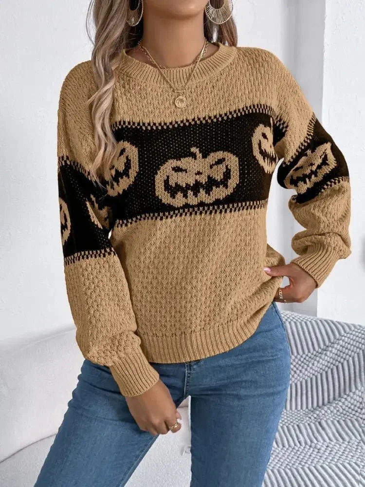 Pumpkin Round Neck Long Sleeve Sweater - Update AvenueHalloweenTrendsi10010030955449010010030955449008c2fe68 - 4c7e - 4804 - 8382 - 624371c4d58c - MaxCamel