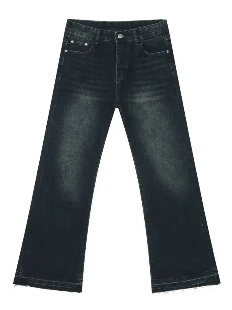 Raw Hem Jeans with Pockets - Update AvenueTrendsi100400772789119100400772789119Raw Hem Jeans with PocketsDark