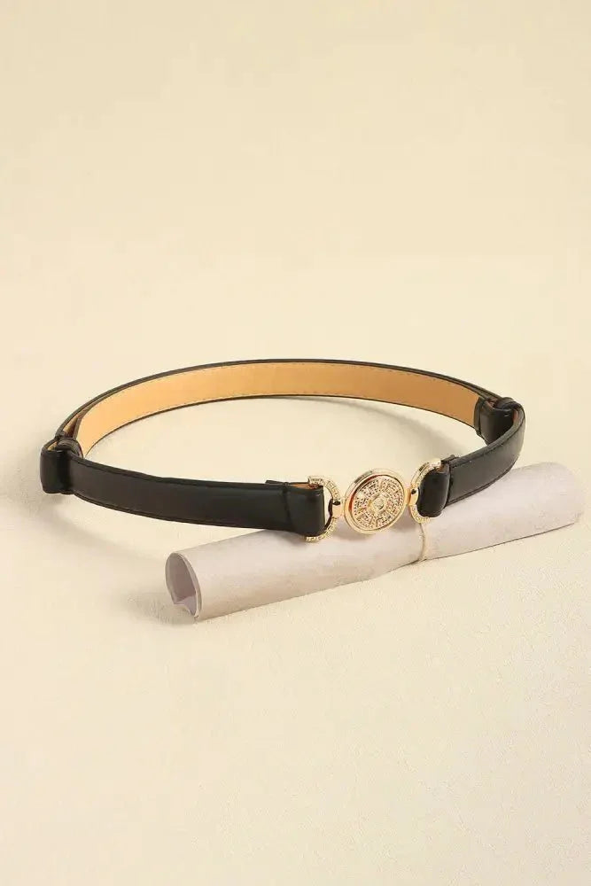Rhinestone Decor PU Leather Belt - Update AvenueTrendsi101300137618148101300137618148Rhinestone Decor PU Leather BeltBlack
