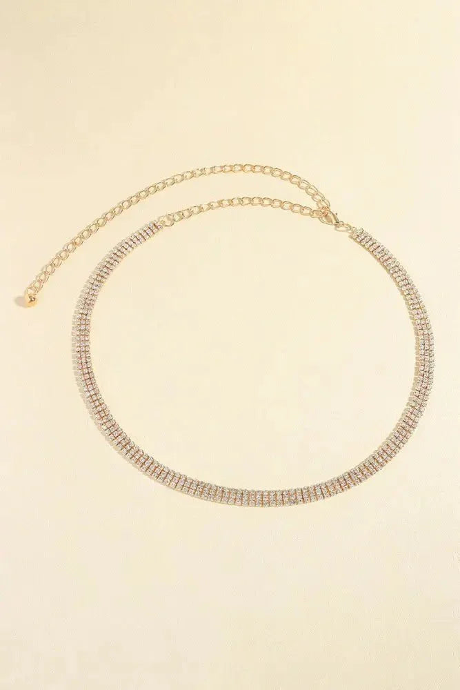 Rhinestones Alloy Belt - Update AvenueTrendsi101300669764751101300669764751Rhinestones Alloy BeltGold