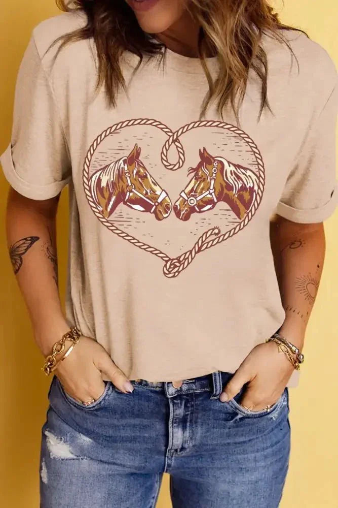 Rodeo Horse Graphic Western Cowgirl T Shirt - Update AvenueT-ShirtsTrendsi100100044944064100100044944064ee2801e7 - abcf - 4fd0 - b460 - a6d176056c4b - Max - OriginKhaki