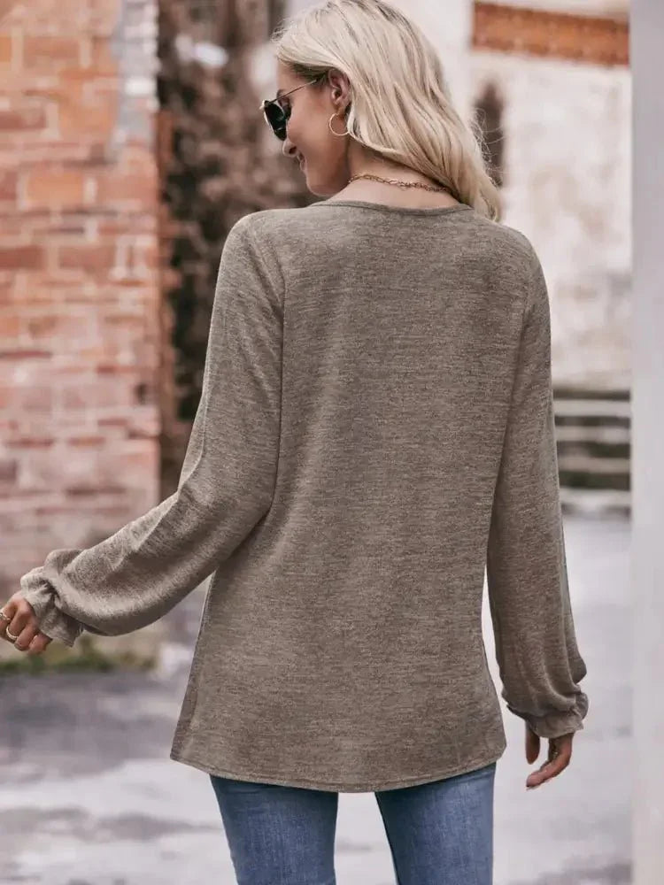 Round Neck Long Sleeve Casual T-Shirt - Update AvenueT-ShirtsTrendsi1001003444124411001003444124412c03afa5 - d94f - 4c6a - b82a - 5ed9c12b9580 - Max - OriginTaupe