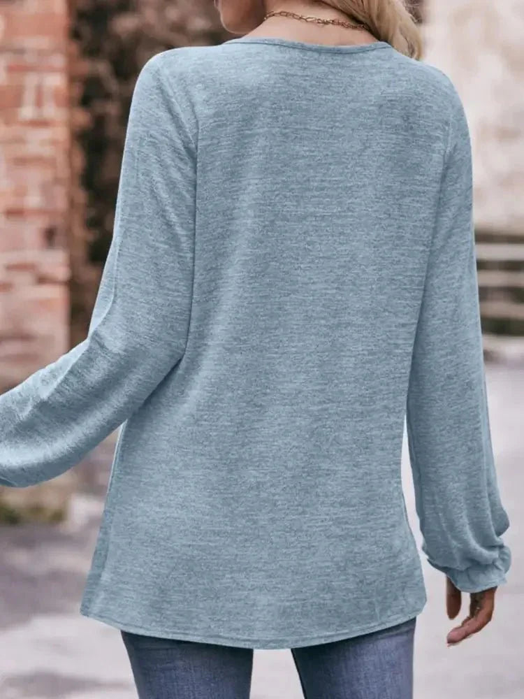 Round Neck Long Sleeve Casual T-Shirt - Update AvenueT-ShirtsTrendsi1001003444147071001003444147076f943376 - f787 - 4898 - bd2d - fe9bab45935c - Max - OriginLight Blue