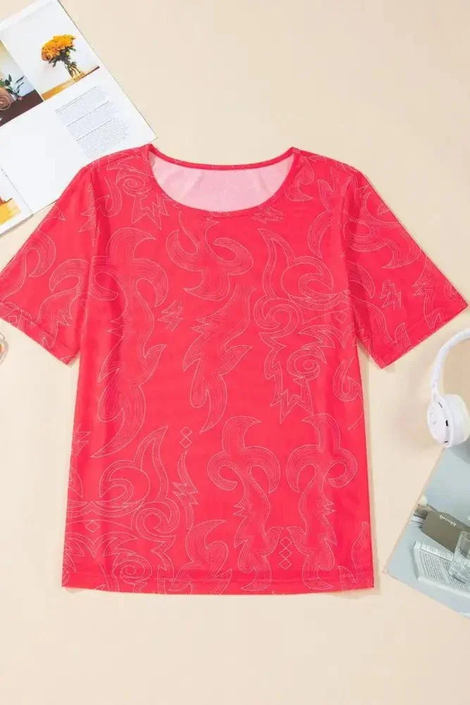 Round Neck Short Sleeve T-Shirt - Update AvenueT-ShirtsTrendsi1001000062607461001000062607467cab0d9e - 920e - 4ba9 - bc1d - 6613d656c19d - Max - OriginStrawberry