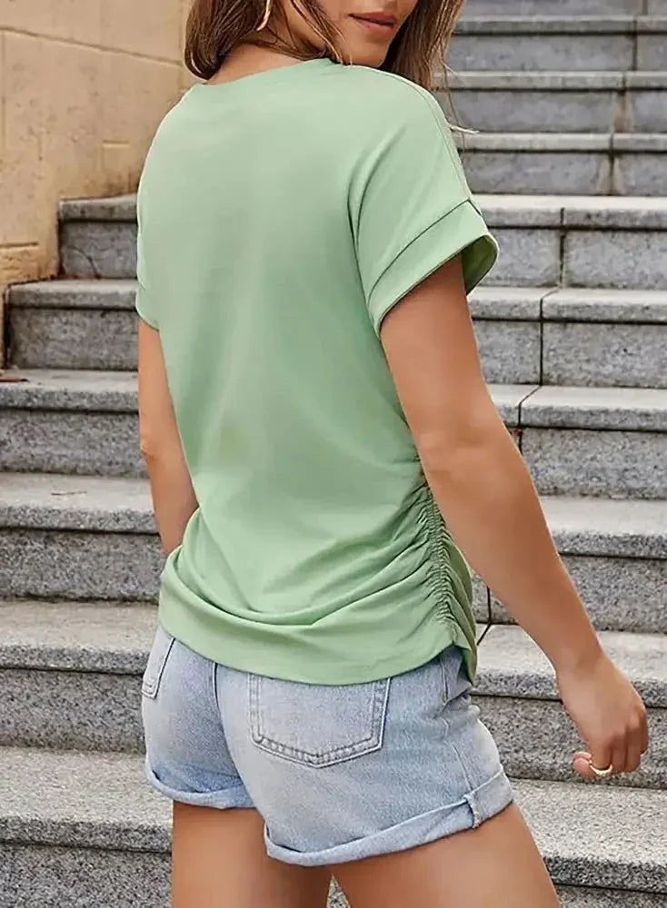 Round Neck Short Sleeve T-Shirt - Update AvenueT-ShirtsTrendsi1001003081556881001003081556889a82ea0c - 4081 - 47ad - 9bd2 - 2452b8794372 - Max - OriginBlack