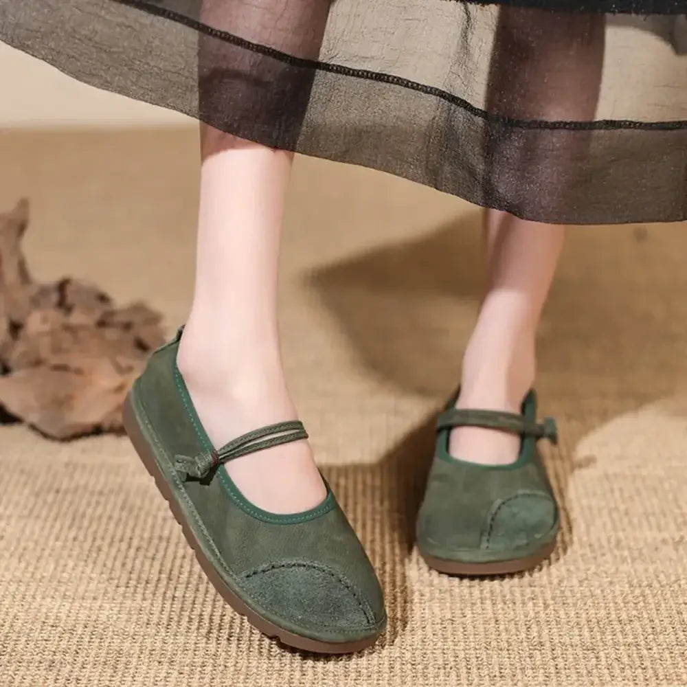 Round Toe Slip-Ons
