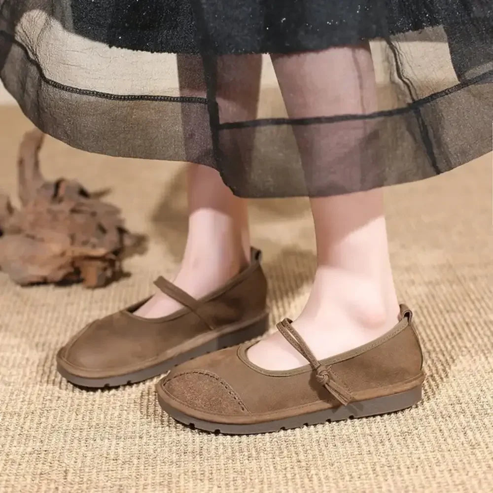 Round Toe Slip-Ons