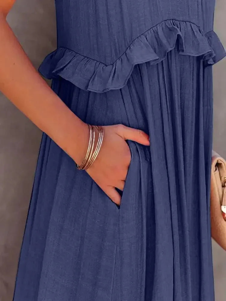 Ruffled Sleeveless Tiered Maxi Dress with Pockets - Update AvenueEffortless Elegance: DressesTrendsi1001007884830511001007884830517889950a - 6454 - 4df0 - 82b0 - 73c99bede9c9 - MaxDark Blue