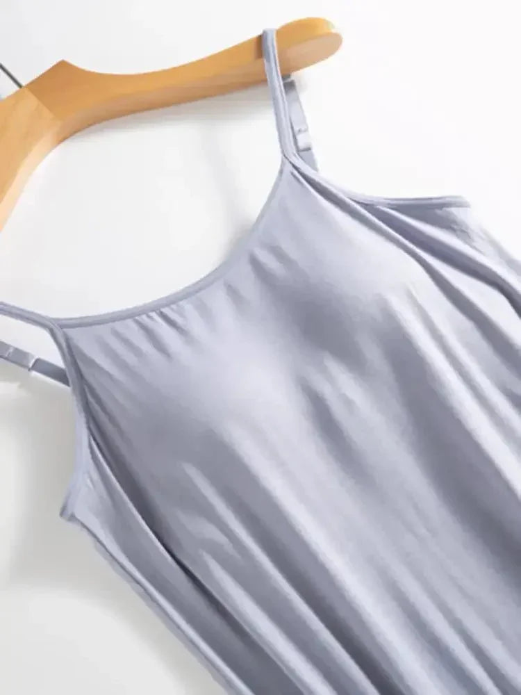 Scoop Neck Midi Cami Dress with Bra - Update AvenueVacation StyleTrendsi100100642971750100100642971750395c8292 - 0040 - 4720 - a054 - 97b4a4d8776a - MaxLight Blue