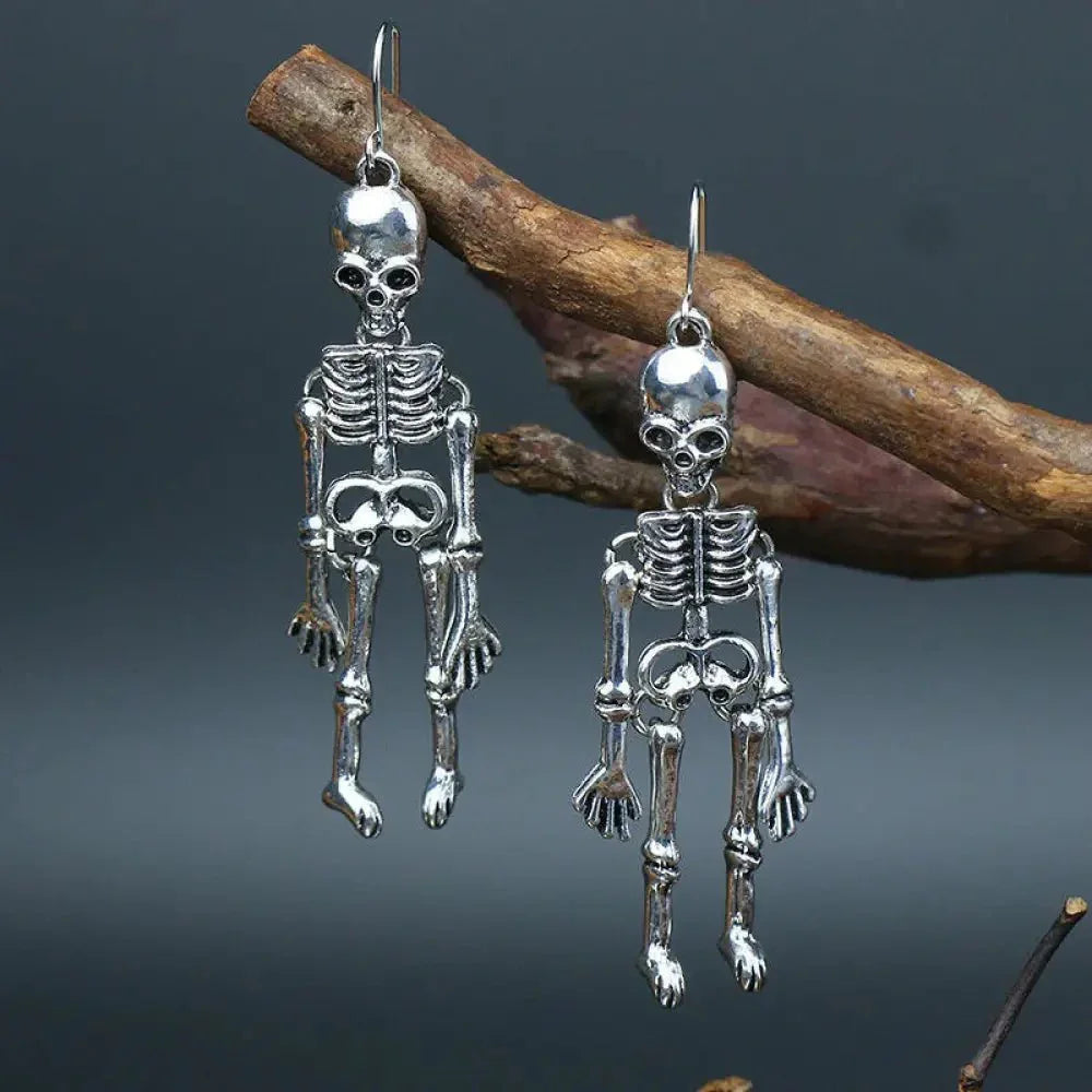 Skeleton Alloy Earrings - Update AvenueHalloweenTrendsi1013006634348561013006634348566ace127fd9af4681b7d607a372b7feeb - MaxBlack