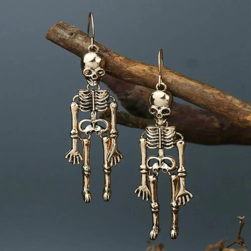 Skeleton Alloy Earrings - Update AvenueHalloweenTrendsi101300663434856101300663434856481e86542adf41d2bccd02c08a5655b4 - MaxBlack