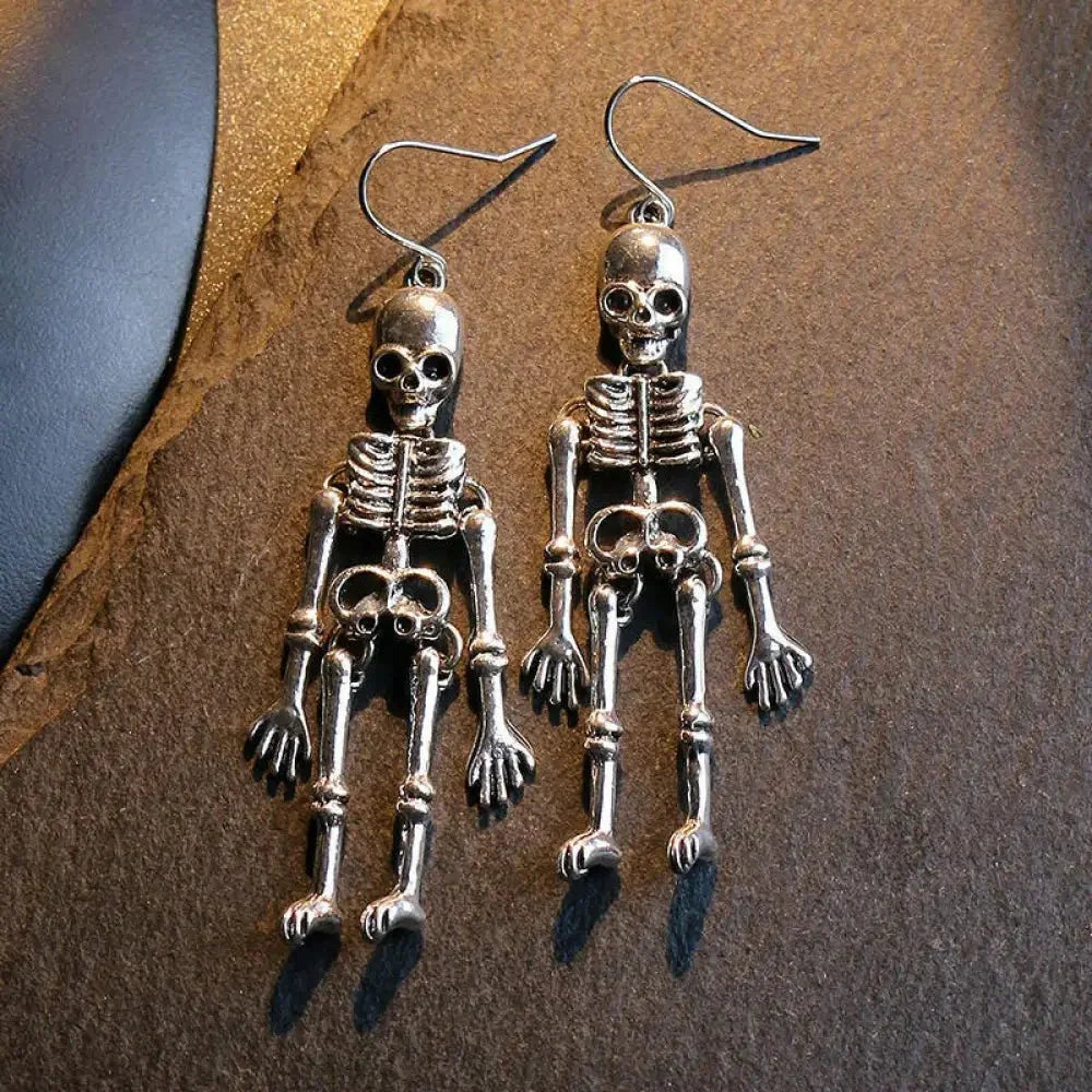 Skeleton Alloy Earrings - Update AvenueHalloweenTrendsi101300663435587101300663435587a2db16890fc2486ba7955a98997333e8 - MaxSilver