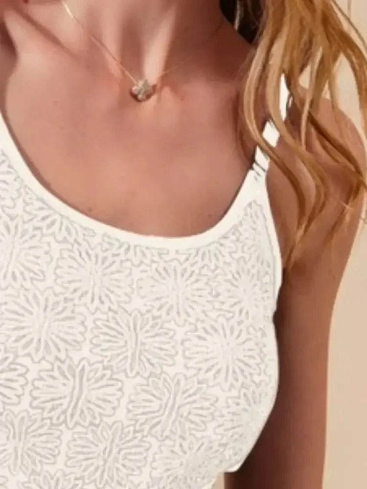 SO ME Two Tone Floral Seamless Tank Top - Update AvenueTanks & CamisTrendsi100100044221013100100044221013033d12b8 - bbcb - 4228 - b07b - 8e283ea232b6 - Max - OriginIVORY
