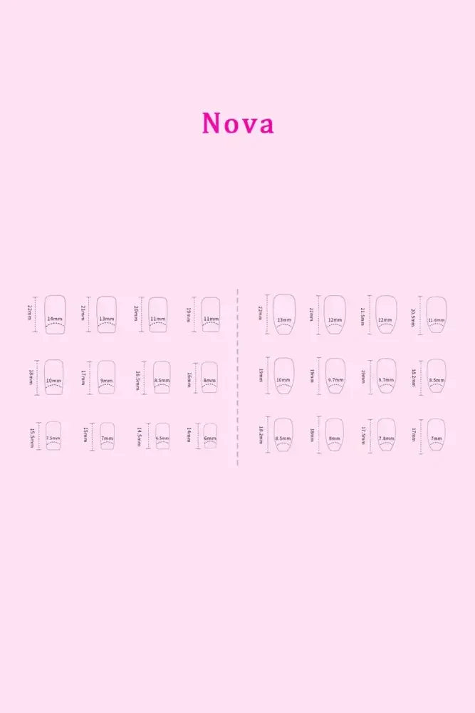 SO PINK BEAUTY Press On Nails 2 Packs
