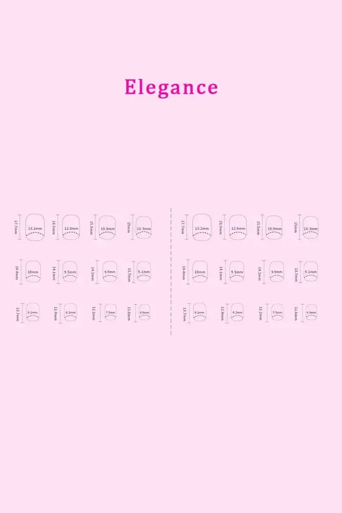 SO PINK BEAUTY Press On Nails 2 Packs