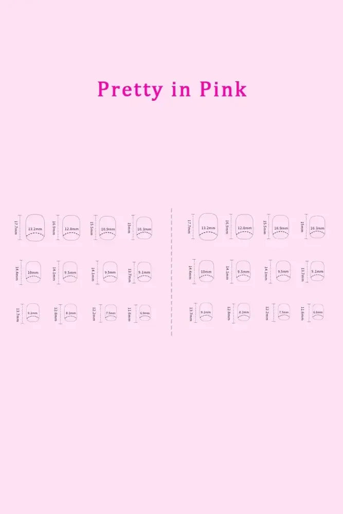 SO PINK BEAUTY Press On Nails 2 Packs