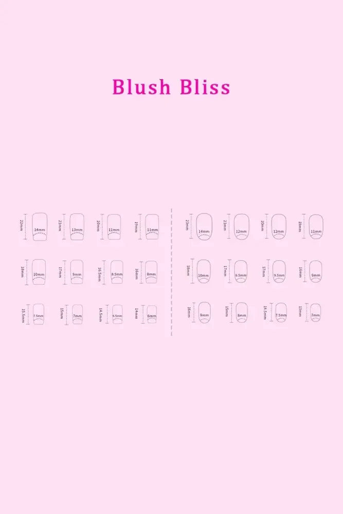 SO PINK BEAUTY Press On Nails 2 Packs