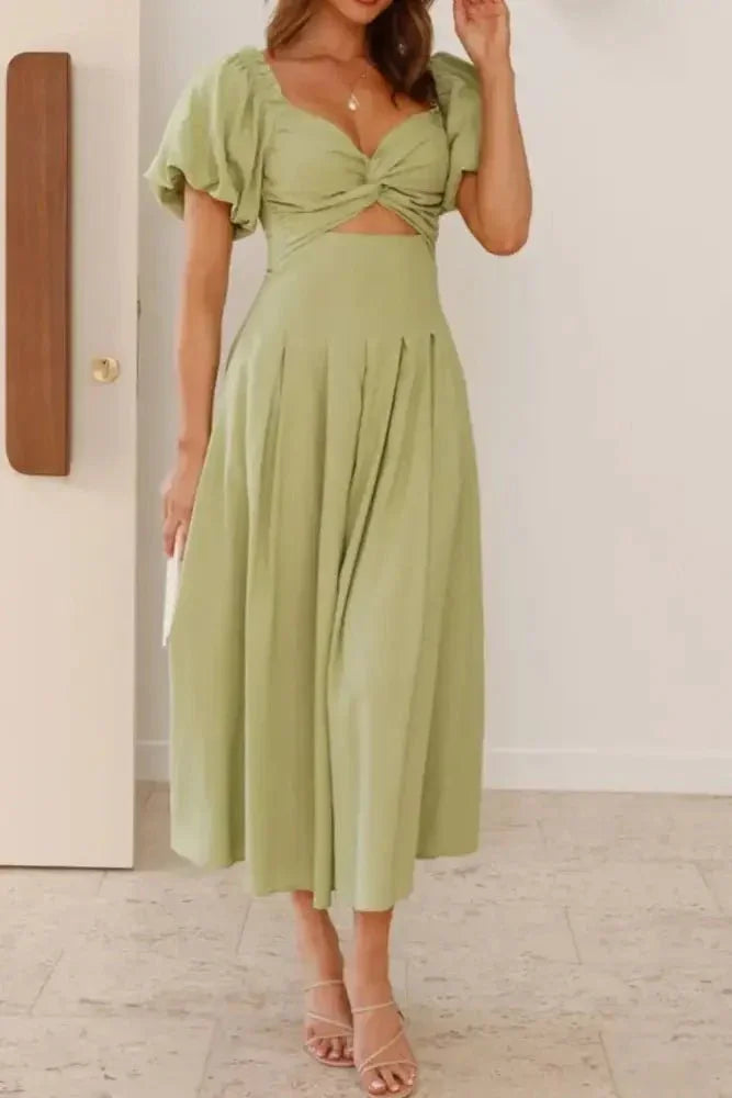 Sweetheart Neck Puff Sleeve Dress - Update AvenueTrendsi1001000676017661001000676017666a19eb7b - 1d23 - 425f - a7d7 - 78a70fe75ef7 - Max - OriginYellow - Green