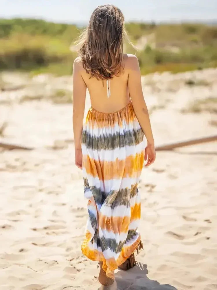 Tie - Dye Halter Neck Dress - Update AvenueBoho VibesTrendsi1001005101176071001005101176071a22553d - 7d06 - 496c - 8bbd - 9416909baac8 - MaxTangerine