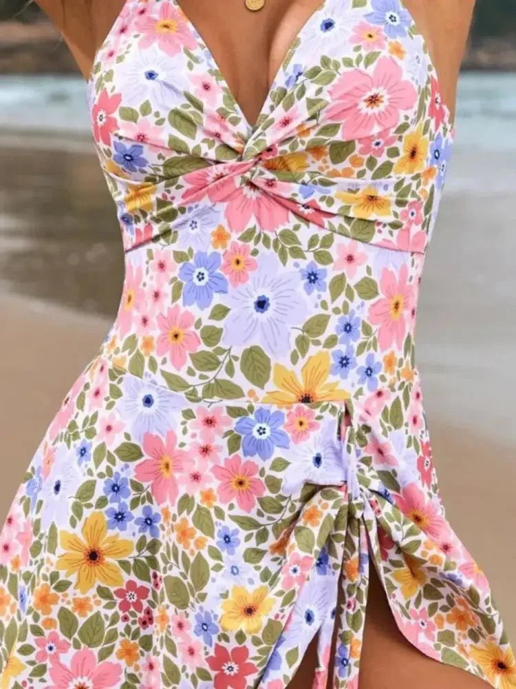 Twisted Front Crisscross Double Spaghetti Strap One - Piece Swimwear - Update AvenueTrendsi100100407087606100100407087606323d1683 - ab3e - 4694 - a3bd - 7a6541188754 - MaxPastel Blue