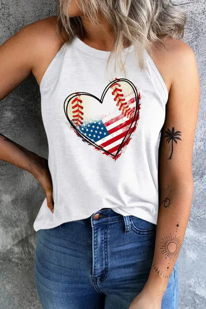 US Flag Heart Graphic Tank - Update AvenueHonor the Stars and StripesTrendsi10010150511660810010150511660891c2f27c8d6d46cda6f0250fd4d0d9ef - MaxWhite