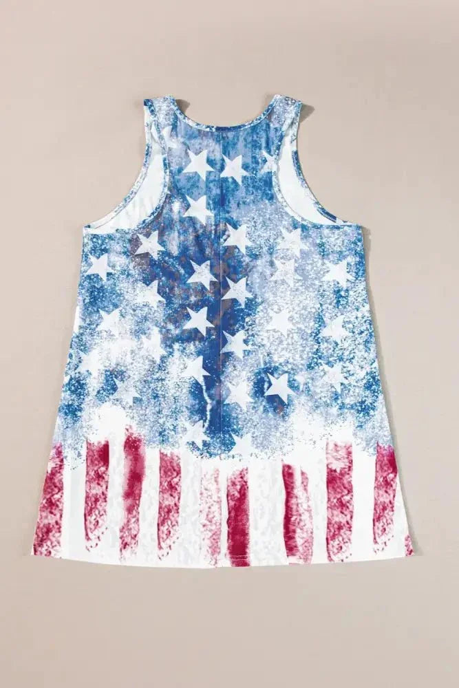 US Flag Scoop Neck Tank - Update AvenueHonor the Stars and StripesTrendsi10010059554179210010059554179256c0bc86 - 54ac - 4e80 - 914a - 2466421316ea - MaxDusty Blue