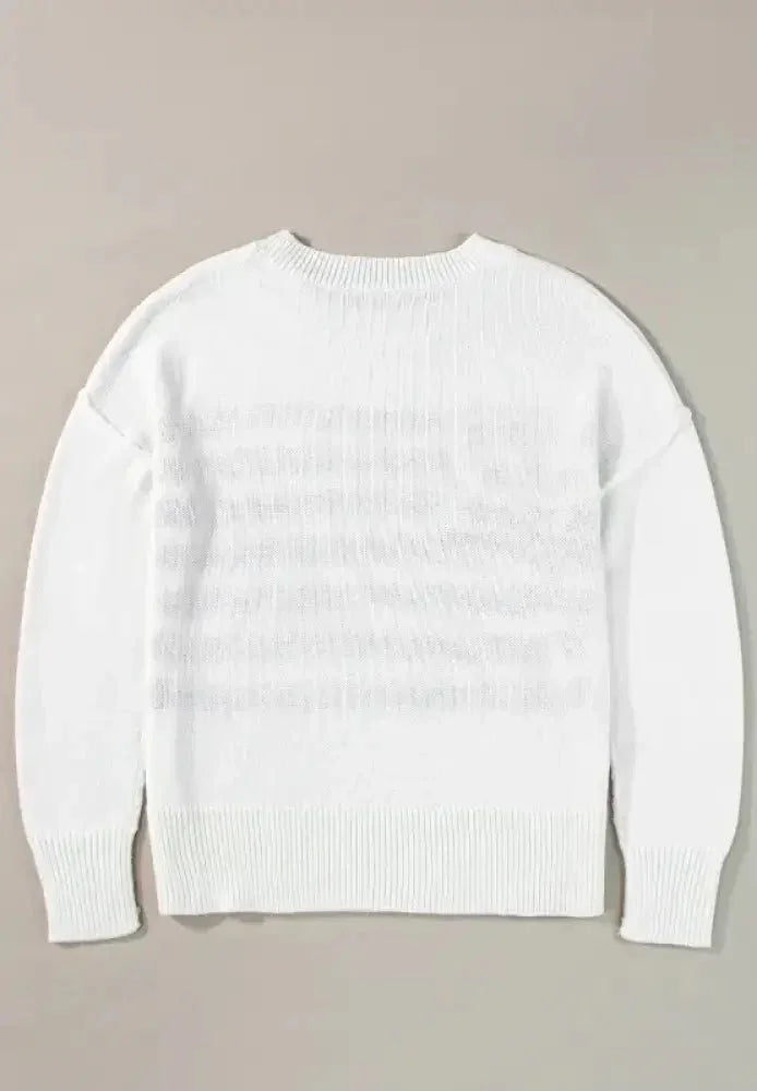US Flag Side Slit Drop Shoulder Sweater - Update AvenueHonor the Stars and StripesTrendsi100100706846421100100706846421ed01c7ad - 5d1f - 4005 - 8b54 - c6910ba5772c - MaxWhite