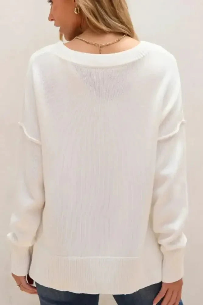 US Flag Side Slit Drop Shoulder Sweater - Update AvenueHonor the Stars and StripesTrendsi100100706846421100100706846421dd5d09f4 - d62b - 4d3a - b87d - d57ae2914e4d - MaxWhite