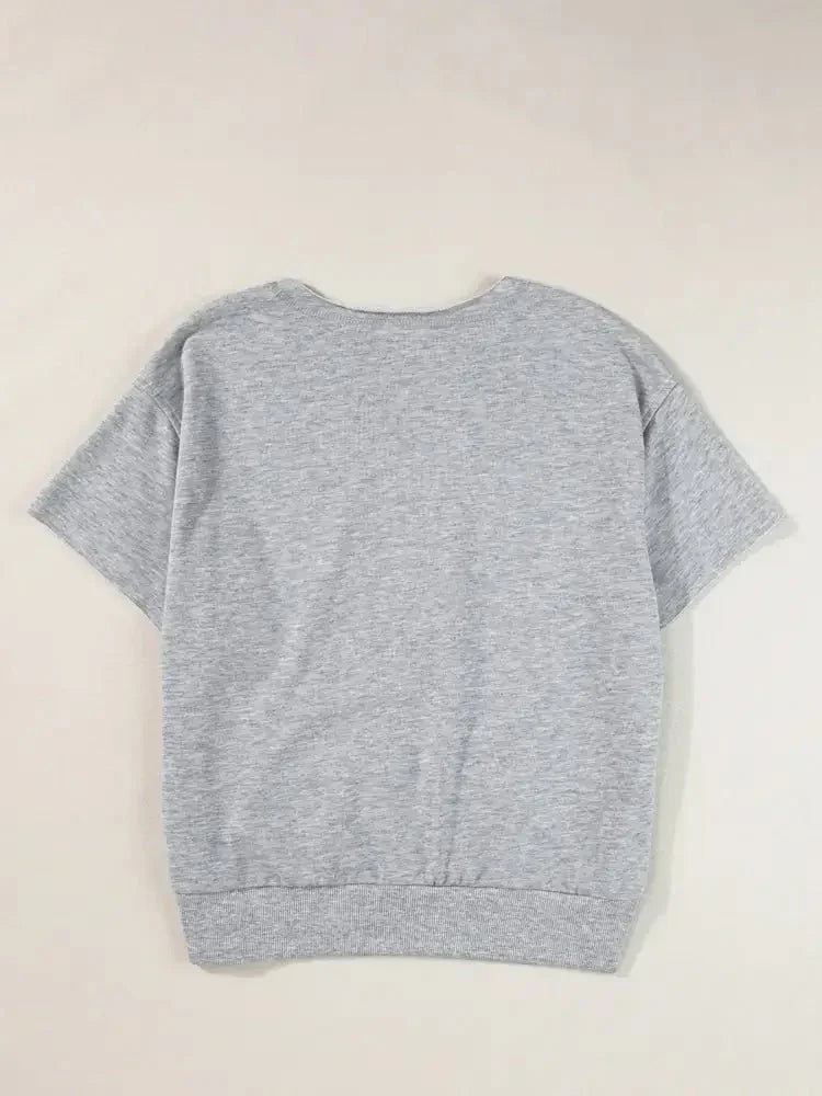 USA Lettering Patch Notched Neck T-Shirt - Update AvenueT-ShirtsTrendsi1001007742916261001007742916267758357557f142c7b29ce51ab7591ce4 - Max - OriginGray