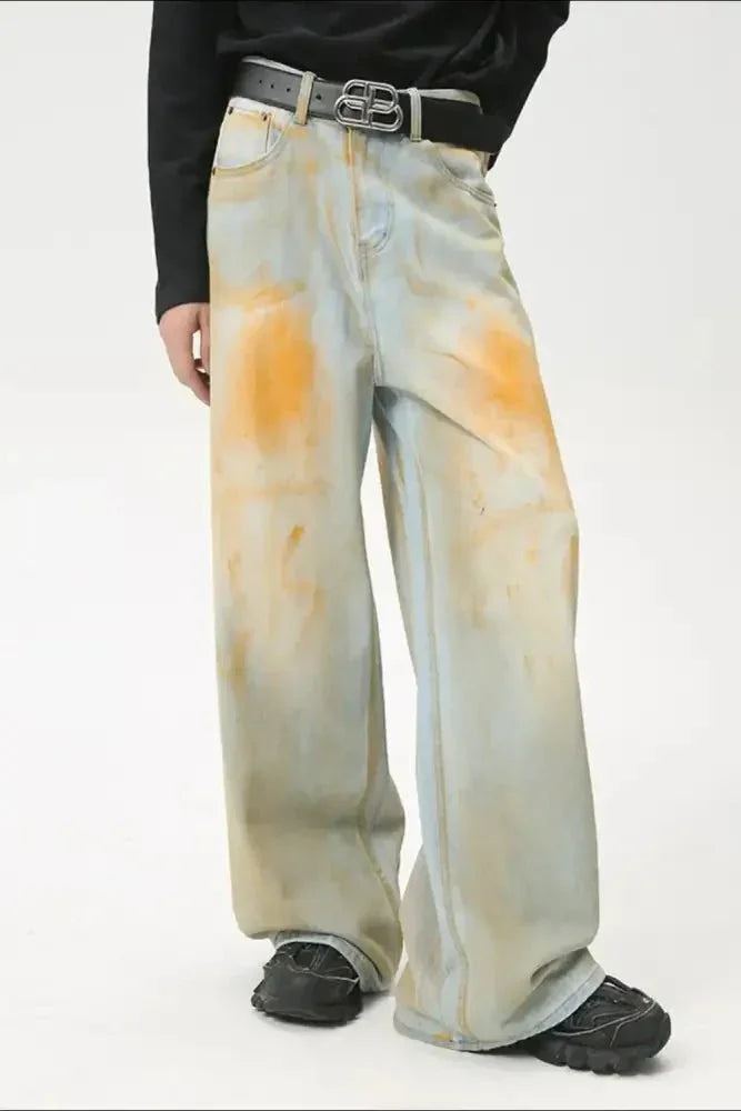Waste Soil Wide Leg Jeans - Update AvenueTrendsi100400816962772100400816962772Waste Soil Wide Leg JeansLight