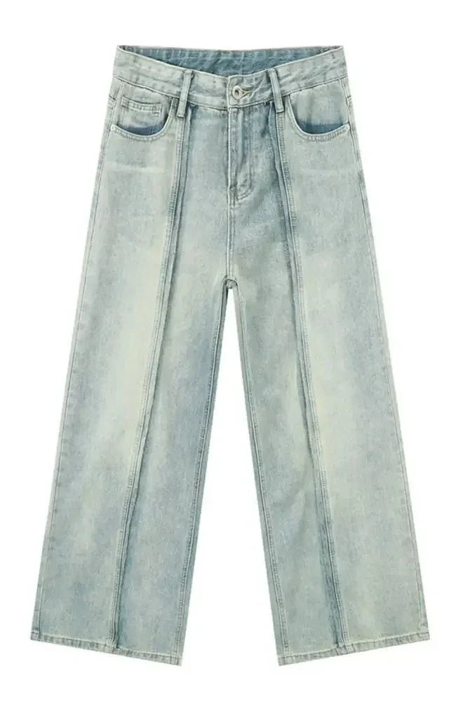 Wide Leg Jeans with Pockets - Update AvenueTrendsi100400439695907100400439695907Wide Leg Jeans with PocketsLight