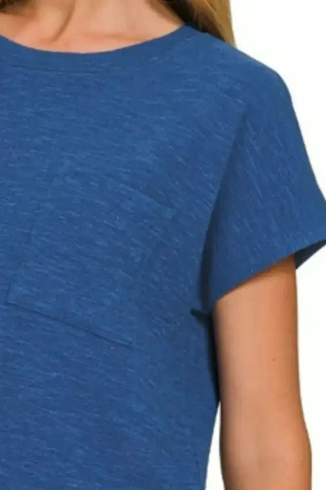 Zenana Round Neck Short Sleeve T-Shirt - Update AvenueT-ShirtsTrendsi1001000085619251001000085619252f9361cd - 17b0 - 4c68 - acef - 59160c19010b - Max - OriginLT NAVY