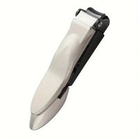 1 - piece Nail Clippers for Men with Catcher - Sharp Heavy Duty Self - Collecting Nail Cutters with Ergonomic Lever Keep Fingernails - Update AvenueDouble Fish Choice Store14:20000615114:2000061511 - piece Nail Clippers for Men with Catcher - Sharp Heavy Duty Self - Collecting Nail Cutters with Ergonomic Lever Keep Fingernails - Update AvenuesLight Grey