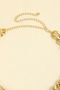 1" Width Acrylic Curb Chain Belt - Update AvenueTrendsi1013003275354051013003275354051" Width Acrylic Curb Chain BeltGold